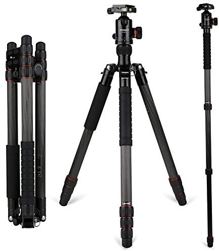 Fotopro X-Go Plus Stativset, Schwarz, Plus, FPXGO FPXGO Plus