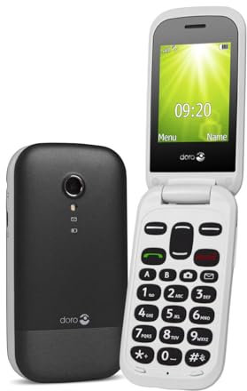 Doro 2404 6,1 cm (2.4) 100 g Nero, Bianco Caratteristica del telefono