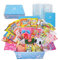 Assortiment de boîtes de bonbons japonaises et brochure anglaise 40 collations et bonbons Dagashi, gomme, bonbons gélifiés, ramune