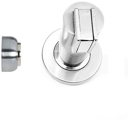 Heavy Duty Door Stop Wall Mounted Door Holder Floor Mounted Magnetic Door Catch Stopper by Euroart