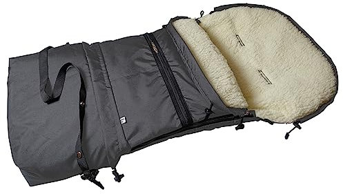 Bergsteiger Fußsack, Kinderwagen Winterfußsack 5-in-1, Gurtschlitze, für Babyschale, Babywanne, Sportwagen, Öko-Tex 100, Bergsteiger Kinderwagen-Zubehör