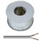 K M Electronics® 13 Strand Loudspeaker Speaker Cable Wire White 100M