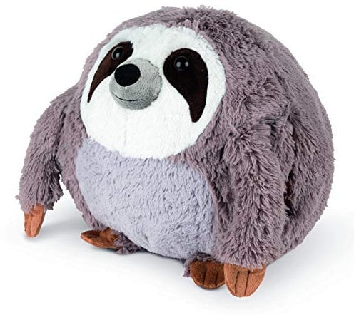 COZY NOXXIEZ Kuschelige Plüsch Kinder Handwärmer - Kuscheltier, Stofftier, Kopfkissen als Flauschiges Wärmekissen Plüschtier für Bett, Auto und Zuhause (Sloth)