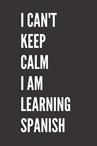 Funny Spanish language student Notebook University Graduation gift: Lined Notebook / Journal Gift, 120 Pages, 6x9, Soft Cover, Matte Finish