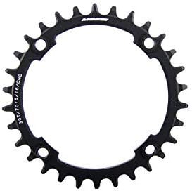 Massi Narrow Wide Plato para Bicicleta 34T, Black