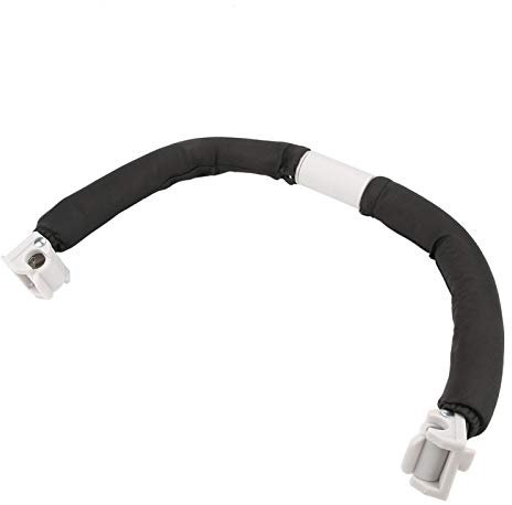 Kinderwagengriff, verstellbare bequeme Armlehne, sicher für Kinderwagen(black)