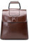 Vmokki Rucksacktasche Leder Damen 3 in 1 Rucksack Handtasche Umhängetasche Frauen Daypack Damentasche für Uni Büro Freizeit (Dunkelbraun)