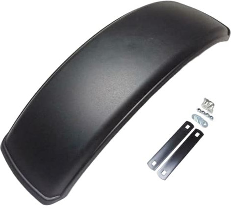 EMPULA 1x Kotflügel Schlepper, Traktor vorne aus Gummimischung inkl. Verstärkungsblech-Set in verschiedenen Größen, hergestellt im Spritzgussverfahren, hohe Lebensdauer (B: 310 x R: 660 x L: 1070 mm)