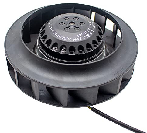 LeTkingok Ventilador Centrífugo de Turbina Vortex 180FLW2, Ventilador Purificador de Aire Para Tubería, Ventilador Industrial, Ventilador Turbo Para Máquina de Impresión