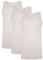 Keanu Mens Thermal Vests - Pack of 3 - Winter Warm Brushed Underwear Sleeveless Vest Baselayer - Sizes S M L XL 2XL (White, Small)