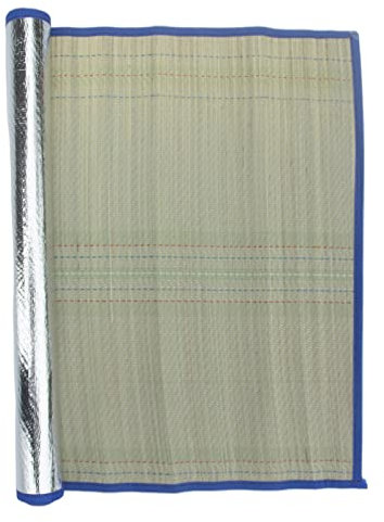 fanelod Tapis de paille – Tapis de yoga antidérapant, tapis de pique-nique, isolation du sable, sale, imperméable pour la plage, le camping et la randonnée