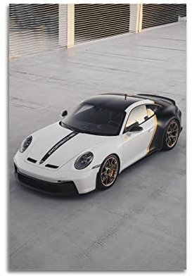 Luxus Supercar Poster Porsche 992 Gt3 Performance Racing Poster Dekorative Malerei Leinwand Wandposter und Kunstbild Druck Moderne Familie Schlafzimmer Dekor Poster 30 x 45 cm