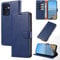 KKEIKO Coque pour Oppo Find X5 Lite 5G / Oppo Reno 7 5G, Antichoc Magnetique Étui à Rabat avec Porte Cartes, Portefeuille Housse en Cuir PU pour Oppo Find X5 Lite 5G / Oppo Reno 7 5G, Bleu