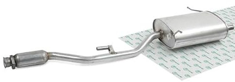 POLMO 03.16 Endschalldämpfer Endtopf Hinten