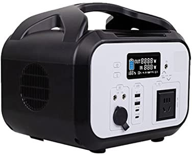 OPSREY 600W Portable Power Station 800Wh Solar Generator Pure Sine Wave Battery 100V-240V AC DC Power Provide for Outdoor Camping,Black-800W