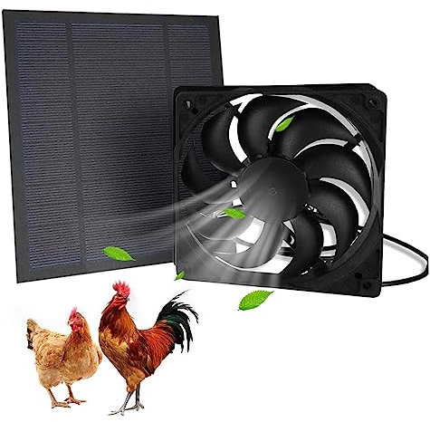 Ventilateur De Panneau Solaire Ventilateur Solaire 2Pcs Ventilateur Solaire Serre Panneau Solaire ImperméAble Avec Ventilateur D'Extraction Mini Ventilateur Pour Grenier, ExtéRieur, Hangar, Poulailler
