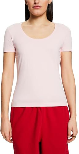 ESPRIT 993ee1k385 T-Shirt, Rose Pastel (695), XS Femme