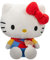 Hello Kitty Peluche de la serie 1 – Sudadera con capucha y accesorio de mejor amiga – Producto oficial de Sanrio Hello Kitty y sus amigos de Jazwares