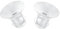 2pcs Flange Inserts 15mm for 11mm-13mm Nipple Size,Fits for Momcozy S12 Pro/S9 Pro/M5,S9/S12/S19/S21/S23,Elvie,Willow,lansinoh,Medela,Spectra,TSRETE,kmaier,MomMed Breastpump 24mm Flange,Down to 15mm