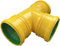 KARMAT Drainage T-Stück KDR 14 | von DN 72 bis DN 110 | Universal | für Dränrohre | Drainrohre | Drainage | Entwässerung | Entwässerungsystem | Regenwasser