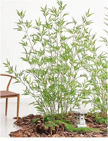 Kunstpflanze Kunstbaum DIY Künstlicher Bambus-Sichtschutz 1,5/ 1,8/ 2m Hoch, Foyer-Lobbys Im Innen- Und Außenbereich Sichtschutz Für Den Gartenzaun Raumteiler Bambus, Temporäre Gefälschte Pflanzenwand