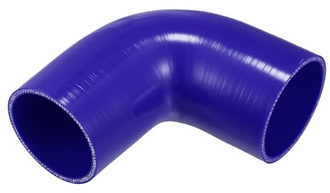 VekAuto Manguera De Silicona De Codo De 90° Azul 1Pc Para Coche | 80Mm 3.15 Id, Mejora El Rendimiento Del Enfriamiento, Ajuste Universal Para Coches, Suvs, Motos, Camiones