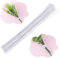 200 palas de alambre flexible blanco de calibre 26 para floristería, tallos de alambre de metal para hacer cintas, arreglos florales, corona de manualidades, envoltura de tallos de ramo, coronas de