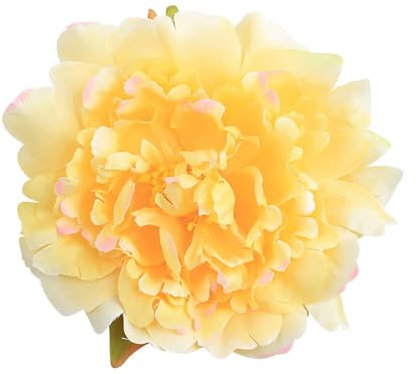 120mm Broches à Fleurs En Tissu Délicat Pour Mariage Sur La Plage Épingles à Revers Faites à La Main Pour Femmes Et Filles Vêtements Accessoires Décoratifs Pour Cheveux Cadeaux (jaune)