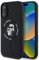 CG Mobile Karl Lagerfeld KLHMP16SSCMKCRHK Hülle für iPhone 16 6.1 Schwarz hardcase Silicone Karl&Choupette Heads Ring