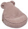 MEOWBABY Sitzsack Kinder – Bequemer Kindersessel mit Füllung – Sitzsack Kinderzimmer – Weicher Bodensessel für Kleinkinder – Waschbarer Bezug – Kindersitzsack für Mädchen & Jungen, Cord, Puderrosa