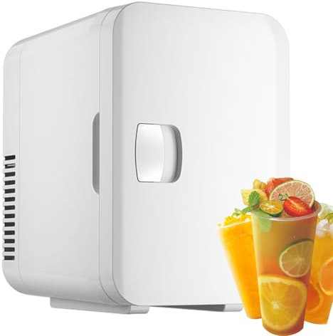 Hailerio frigo per auto, frigo per camera da letto - congelatore a risparmio energetico per frigorifero USB da 12 Volt,Frigo portatile dal design compatto per auto, bevande, dormitori, camere da