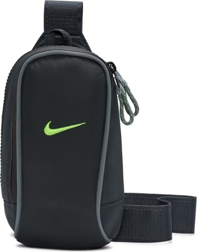 Nike Sportswear Essentials Crossbody-Tasche (1 L), Anthracite/Smoke Grey/Volt, DJ9794-060, MISC