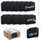 12 Stück Abnehmbare Korbetiketten Korb Etiketten Etikettenhalter Set Clip Korb Clips Schwarz Etiketten Halter Zum Anclipsen Für Lagerung Körbe Regal Clips Mit 1 Unterschriftenstift