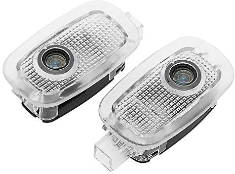 AutoQi Für Mercedes-Benz S-Klasse W221 Vito W447 V-Klasse LED Projektor AMG Einstiegsbeleuchtung Tür Logo Laser Türlicht, 2 STK