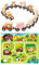 Holzzug Set - Tisch Holz Tragbarer Farmzug, Bildungsspiel Für Kinder Für Kinder | Mädchen Aus 18 Monaten Altem Spiel Im Holz -Eisenbahn -Set Mit Spielnummern