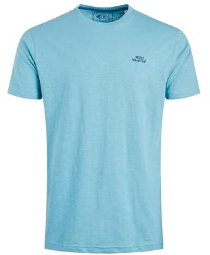 Weird Fish Fished Branded T-Shirt Smoked Blue Size 2XL
