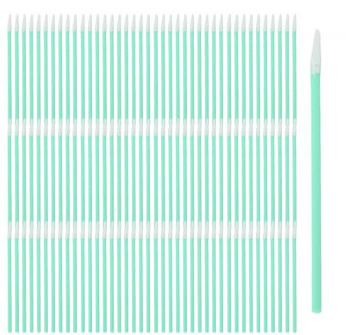 Merzio 100 PCS Pointed Cleaning Swabs, Anti Static Dust Free Cotton Buds with Tapered Tip for Inkjet Printer Print Head Camera Optical Lens Electronics and Auto Detailing