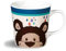 Nici 40498 Classic Bear Kindertasse Bären, Porzellan, braun