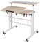 SogesPower Verstellbarer Computertisch, Stehpult, Büro, Arbeitszimmer, Computer, PC, Laptop, Arbeitsplatz, Konferenztisch für Home Office