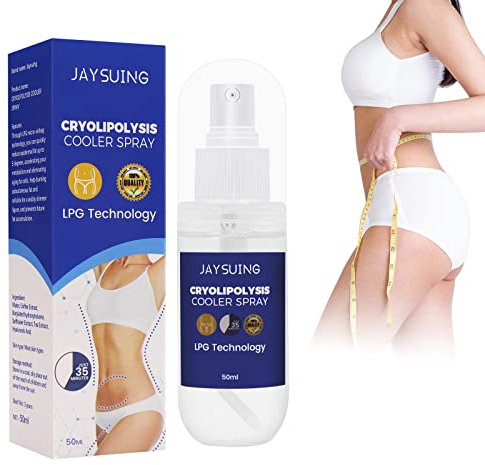 Fengyang® Hautstraffungsspray, Fettverbrennungsspray, Cryolipolysis Cooler Spray, Body Slimming firming Spray, Anti-Cellulite-Straffungsspray Gewichtsverlust Fast Fatburner Schlankheitsspray