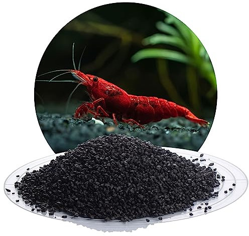 Schicker Mineral Aquariumkies schwarz 5 kg, feiner Quarzkies mit Epoxidharz ummantelt, kantengerundeter Bodengrund, farbecht, Kies für Süßwasseraquarien & Meerwasseraquarien (2,0-3,0 mm)