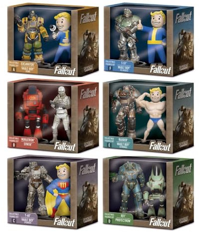 Syndicate Collectibles Fallout assortiment Pack 2 Figurines 7 cm (6)