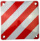 Warnschild Warntafel flexibel 50x50cm einseitig Europa ausgenommen Italien & Spanien