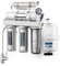 Filtro de agua debajo del fregadero, Electrodomésticos Ósmosis inversa de 6 etapas, de filtración de agua, ionizador para cocina, baño, vehículo recreativo u oficina(With Pump)