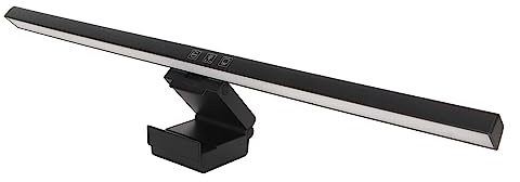 OPPWONG Light Bar, Monitor Lamp Desk Light with 3 Switchable Light Modes Stepless Dimmable Touch Control Computer Screen Light Bar Monitor Light Bar for Office Home (Black)