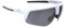BBB Cycling Fahrradbrille Sportbrille Langlebige Radsport Sonnenbrillen Herren und Damen 100% UV-Schutz Gravel Bike Rennrad & MTB Comet Matt Weiß BSG-75