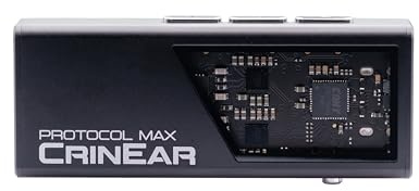 CrinEar Protocol Max | Portable DAC-Amplifier with 10-Band PEQ, Dual Cirrus Logic CS43198 + Dual SG Micro SGM8262-2 | 600mW High Power Amplification