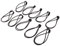 MUXSAM 10Pcs Black Tube Rubber Band Replacement Elastic Bungee For Slingshot Catapult Hunting 1745