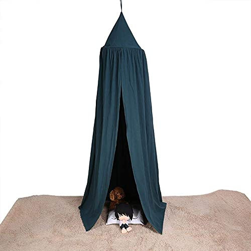 FTVOGUE Baby Baldachin Betthimmel Kinder Babys Bett Baumwolle Hängende Moskiton für Schlafzimmer Ankleidezimmer Spiel Lesen Zeit(06)