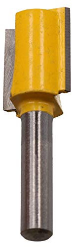 TCT Straight Cut Router Bit 16mm Diameter 20mm Depth Cutter Tool 1/4 Shank
